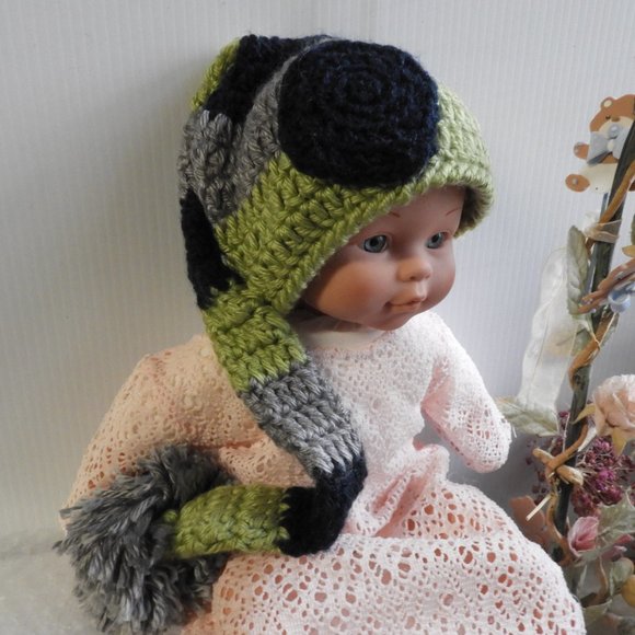 NEWBORN PHOTO PROPS - HATS/BEANIES - Picture 4 of 12